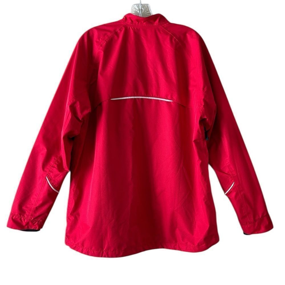 ASICS Men’s Red Rain Jacket - Picture 5 of 6